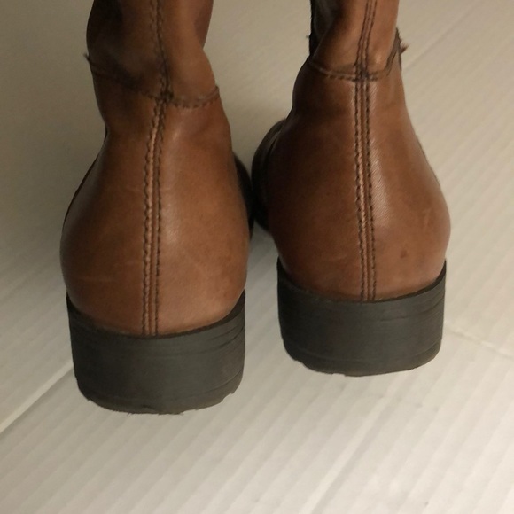 Kelsi Dagger tall brown leather Libby Boots - Picture 8 of 16